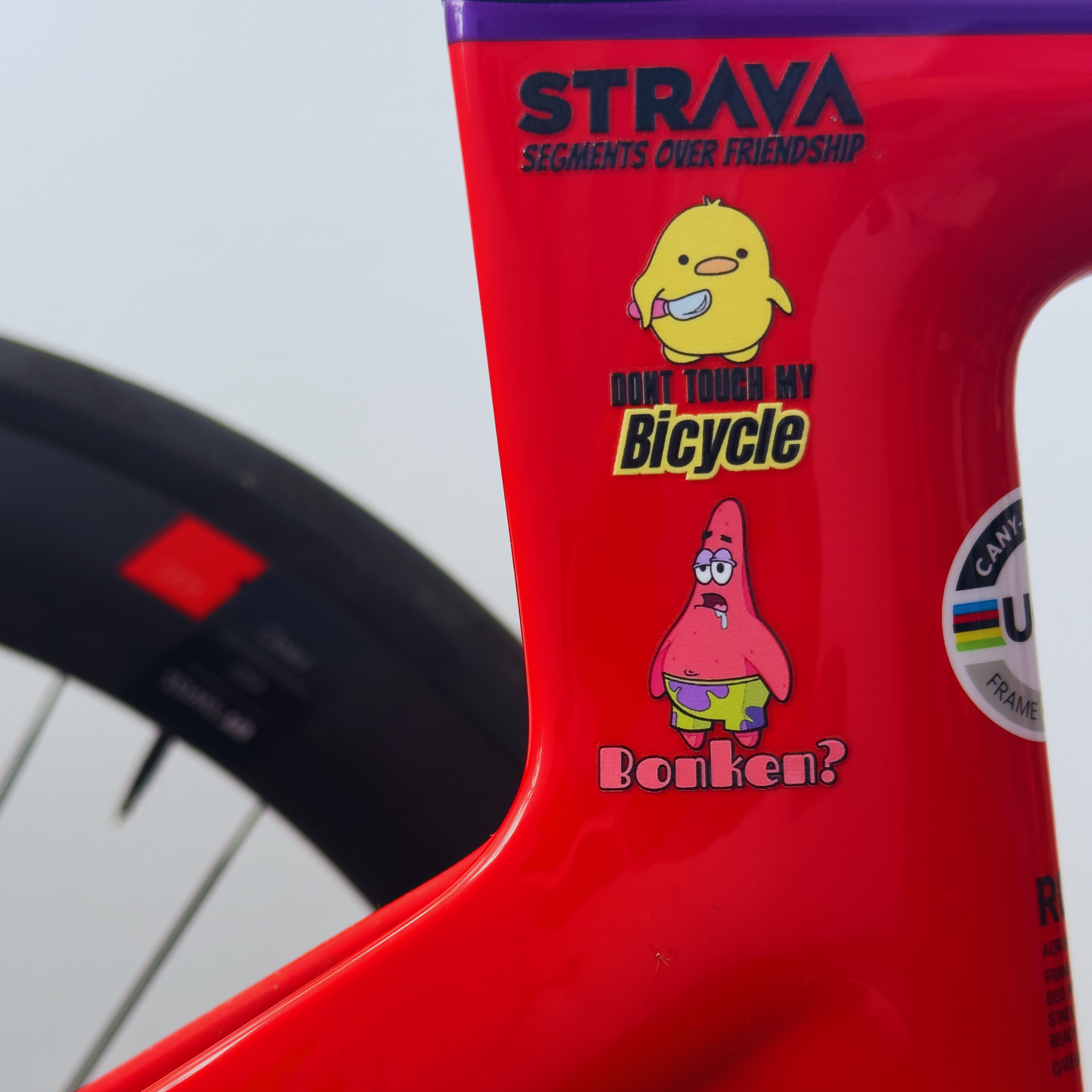 Transferstickerbogen „DROP BARS NOT BOMBS“