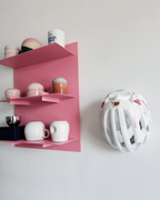 Minimalistischer Klapp-Wandhaken für Rennradhelme & Caps