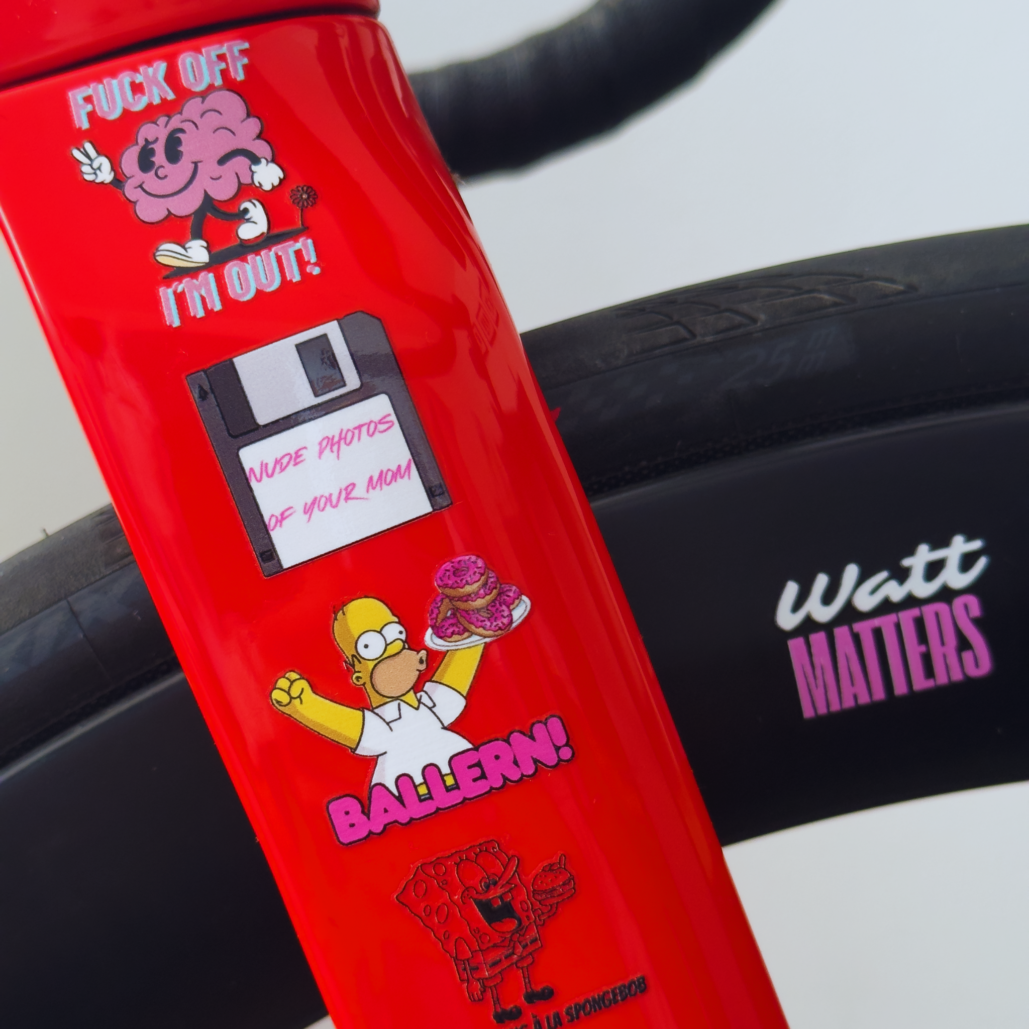 Transferstickerbogen „DROP BARS NOT BOMBS“